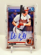 2020 Bowman Chrome 1st Heston Kjerstad Base Auto Orioles ROOKIE RC Autograph C1 