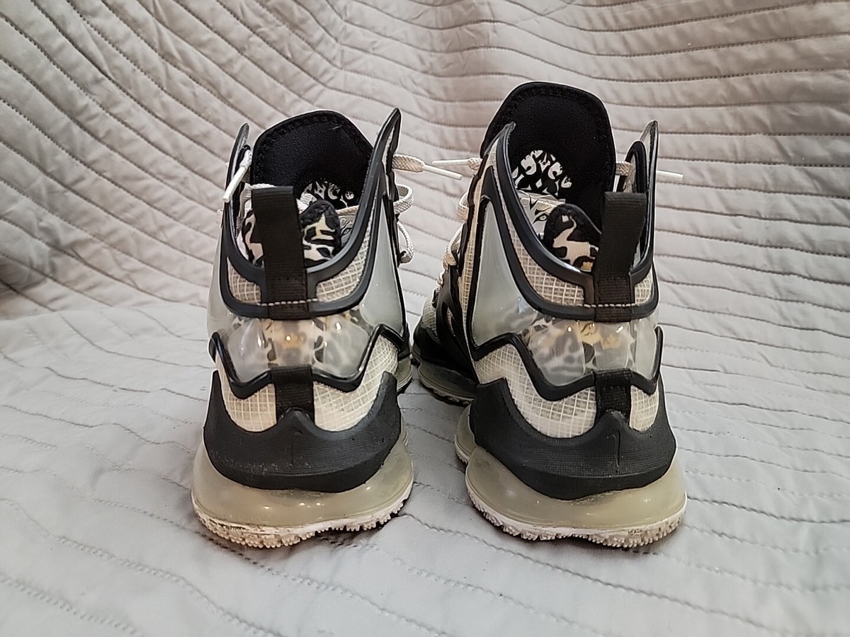 Size 9 - Nike LeBron 19 Animal Print Chosen CZ0203-100 Leopard