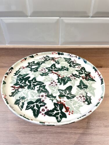 Emma Bridgewater großer Kuchenständer / Comport - Kitty's Ivy Holly Weihnachten RAR - Bild 8 von 13