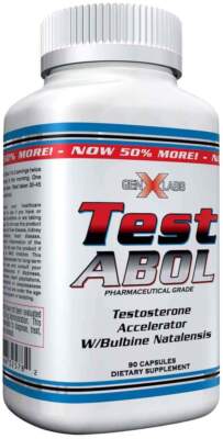 Muscle Growth and Strength GenXLabs Test ABOL 90 caps