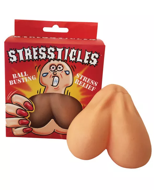Testicle shaped stress best sale balls