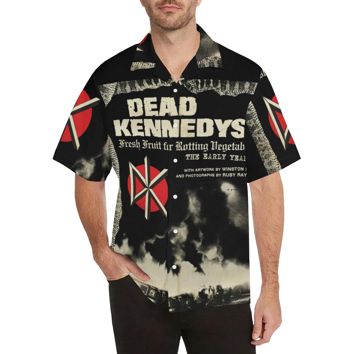Dead Kennedys Punk Hawaiian Vintage 90s V-Neck T-Shirt Retro Funky Shirt Poster
Opens in a new windo