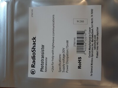 5X L-93DP3BT Fototransistor 3mm 30V Lente