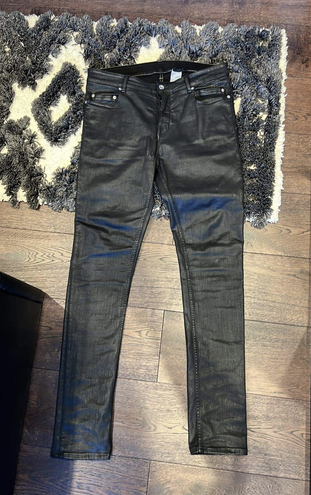 rick owens wax jeans detroit