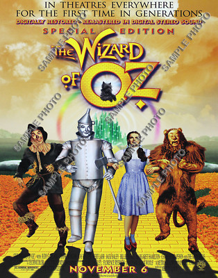 THE WIZARD OF OZ MOVIE POSTER SHOWING NOV 6TH (SPECIAL EDITION