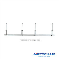 MEAT HANGING RAIL SET 2.5M MEAT RAIL+4 HOOKS  For Cold Room Freezer Room storage