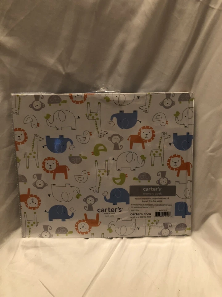 Nuevo libro Carter’s Baby para niños página trasera dañada por pegatina SKU EU4 Foto 2 de 4