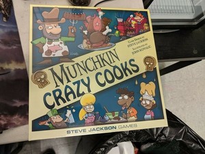 Munchkin Crazy Cooks Barnes Noble Exclusive Sealed New Steve