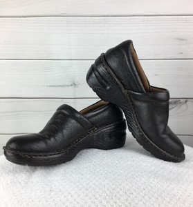 spring step belo work clog