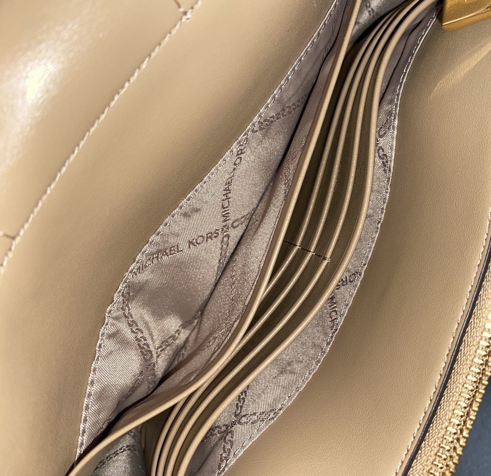 Michael Kors Ruby Small Double Zip Gold Hardware … - image 2