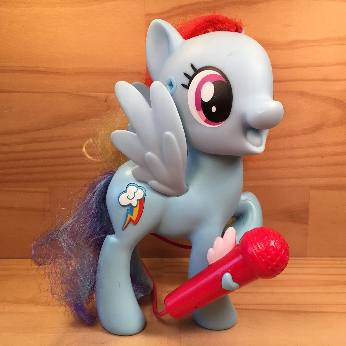 MY LITTLE PONY Blue Pretty Sing Along Rainbow Dash Character