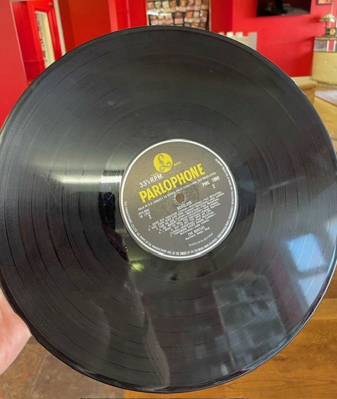 The Beatles(XEX 606-1 Vinyl LP)Revolver-Parlophone-PMC 7009-UK