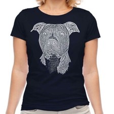 Staffordshire Bull Terrier Croquis Femmes Cadeau Chien Staffie Staffy