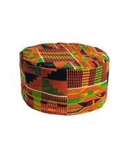 african print kente kufi