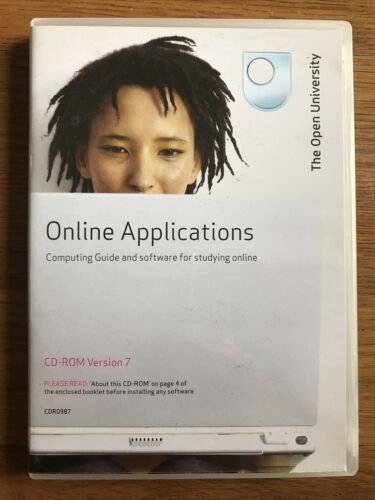 The Open University Online Applications CD-ROM Version 7 (2005) CDR0987 - Photo 1/3