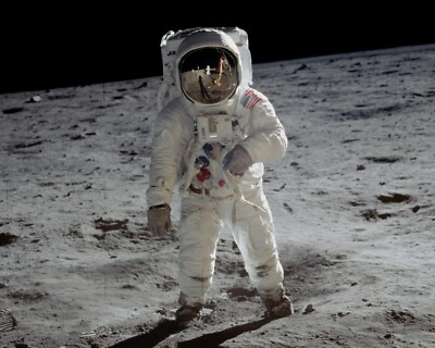 Apollo 11 Buzz Aldrin Moon Landing 8 x 10 Photo Photograph Picture cd1
