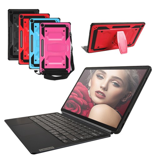 Custodia robusta ibrida antiurto per Lenovo IdeaPad Duet 5 Chromebook 13,3 pollici - Foto 1 di 25