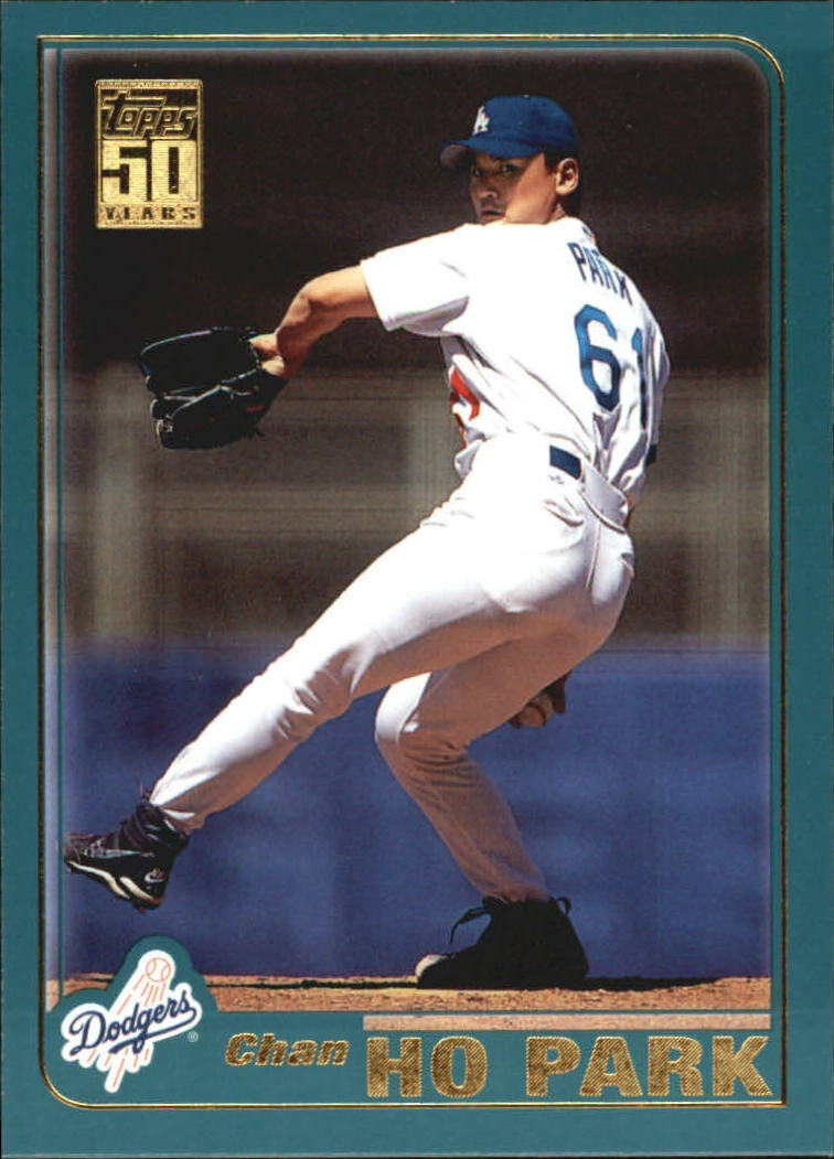 2001 Topps   #424 Chan Ho Park - NM 