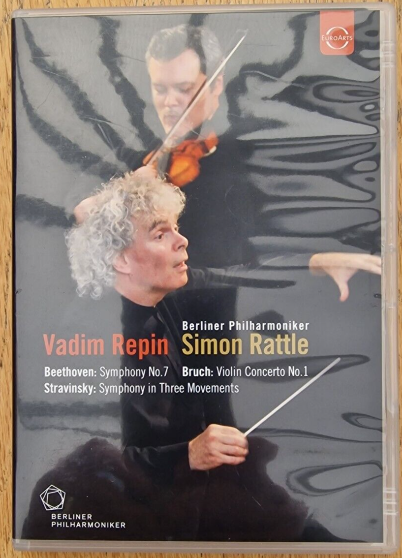 Vadim Repin Simon Rattle Berlin Philharmonic Beethoven Symphony No. 7 DVD