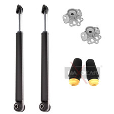 2x Stossdämpfer hinten + Domlager + Schutzsatz Alfa Romeo Mito 955 