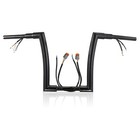 12 in Prewired Handlebar for 96 06 Harley Softail Dyna Road King Sportster XL