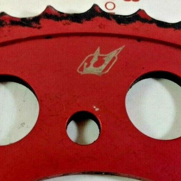 Driven Racing Lightweight Aluminum Rear Sprocket 5014-520-45 Red Anodized 45T Foto 4 de 4
