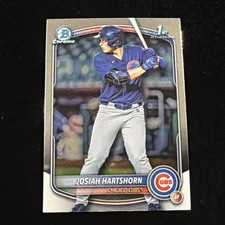 Josiah Hartshorn 2025 1st Bowman Draft Chrome #BDC-21 Chicago Cubs