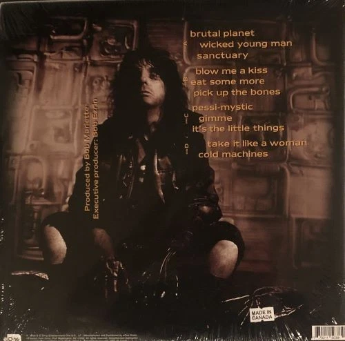 Alice Cooper - Brutal Planet (180gm 2XLP, Brown, 2022, US, SPT-LP-15038, New) - Image 2 of 2