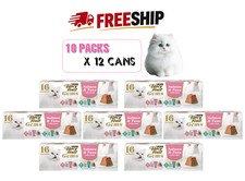 7 packs Fancy Feast Gems Mousse Pate Adult Wet Cat Food - Variety Pack, 8 Count