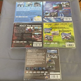 Sega Dreamcast Racing Video Game Bundle 5 Video Games Tested, CIB