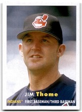 2021 Topps Archives Jim Thome Cleveland Indians #22