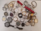 vintage watch lot parts repair Drawer Find Some Are Running Sold As Is