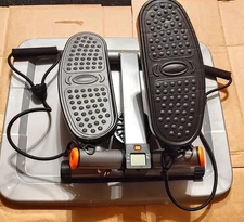 Niceday Mini Stair Stepper for Exercise w/ Resistance Bands & LCD Display