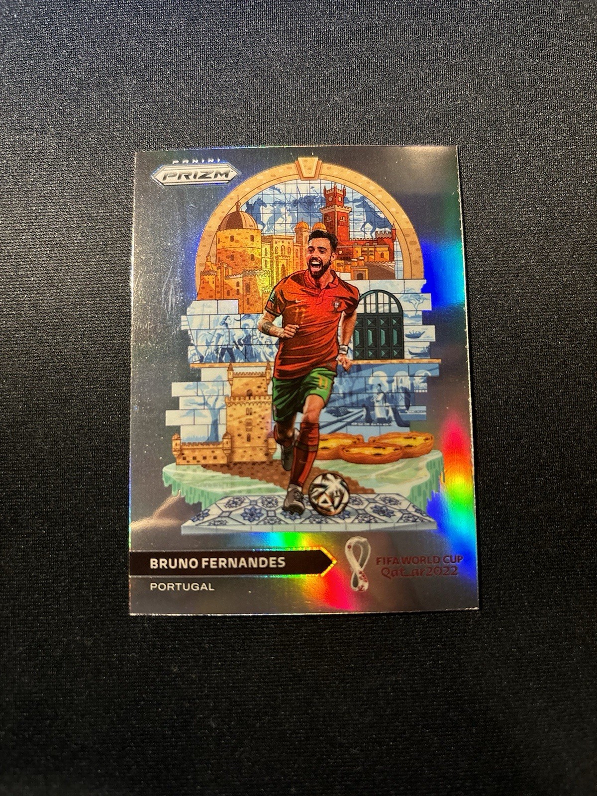 Bruno Fernandes 2022 Prizm World Cup #20 National Landmarks /(SSP