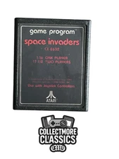 SPACE INVADERS Atari 2600 Game Cartridge Only Red Text Label CX-2632 