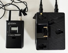 Azden 1000URX/VM UHF Receiver and 1000XT Plug-In UHF Transmitter