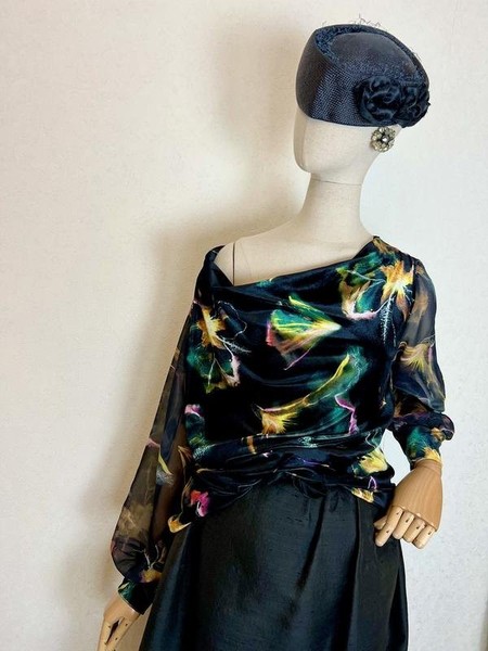 Women Ballin Shirt Black Velvet 48 / 4XL / 56