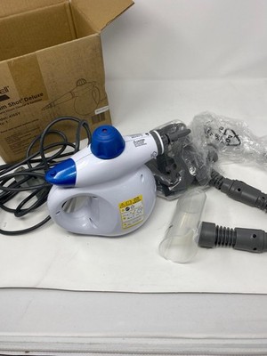 BISSELL STEAMSHOT DELUXE HANDHELD STEAM CLEANER - WHITE - Scratch & Dent