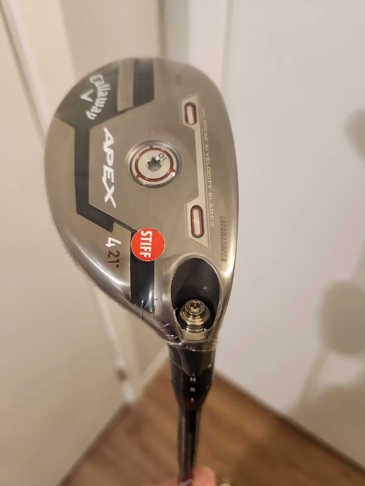 BRAND NEW Callaway Apex 4H Adjustable Hybrid Golf Club w/ Stiff Shaft Right Hand - Image 3 of 4