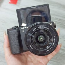 Sony Alpha a5100 24.3MP Mirrorless Digital Camera w/16-50mm Lens Black - English
