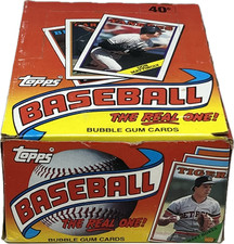 1988 Topps Baseball Wax Box