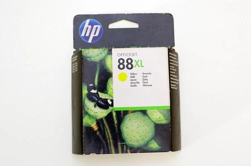 original HP 88XL C9393AE ink cartridge yellow - expired January 2014