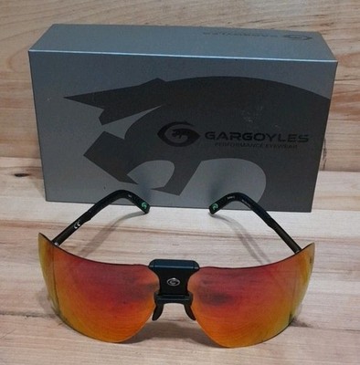 NEW! GARGOYLES RED/BLACK CLASSIC Polarized Sunglasses Terminator