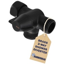 Metal Fixed and Handheld Shower Diverter