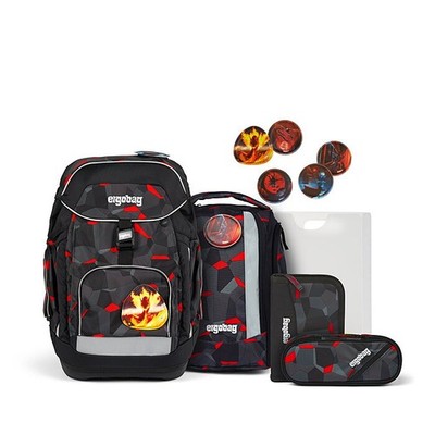 Schulranzen Jungen Ergobag MAXI TaekBärdo 6-teiliges Set