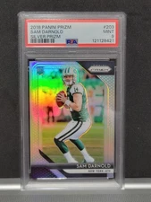 Sam Darnold PSA 9 2018 Panini Prizm Rookie #203 Silver Prizm (RC)