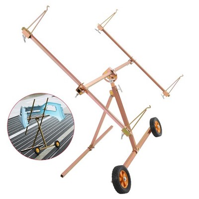 45'' Adjustable Paint Stand Rotating Panel Repair Tool For Auto Parts Hood Door