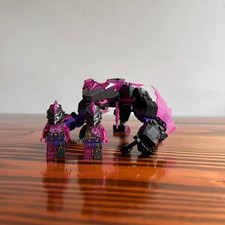 Lego Ninjago Kristallisierte Minifiguren Konvolut Vengestone Brutes x2 + Drache njo0754