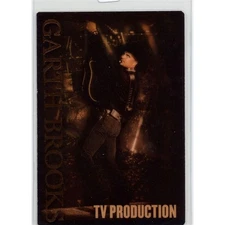 Garth Brooks 2007-2008 Concert Tour Laminated Backstage Pass rare