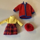 #1746 Wooly Winner  1970 Skipper outfit  Barbie Mod Vintage, READ